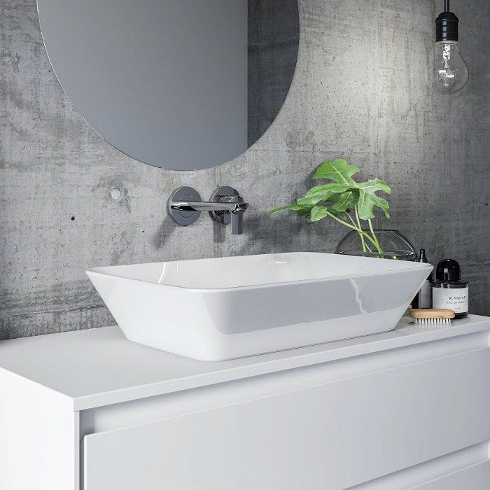 Ideal Standard Connect Air bateria umywalkowa ścienna, podtynkowa wylewka 22 cm chrom A7009AA