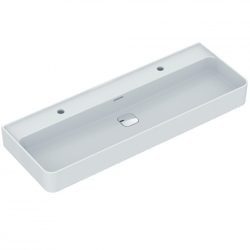 Ideal Standard Strada II umywalka nablatowa 120 cm z 2 otworami na baterię T364801