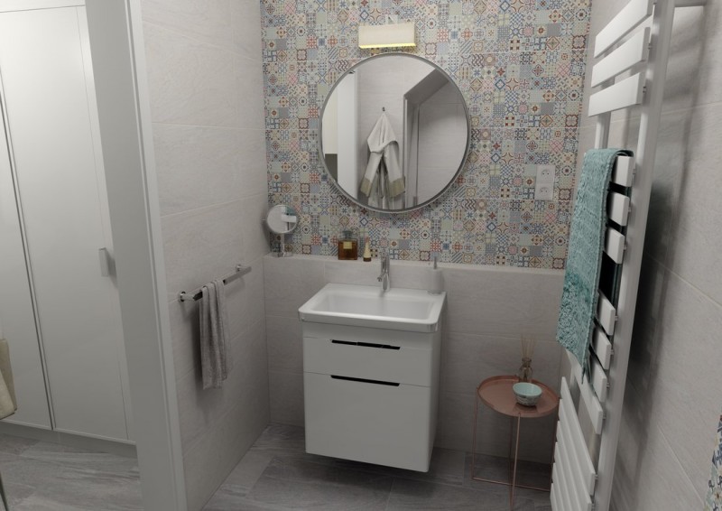 Sapho City umywalka prostokątna 60x45cm wpuszczana w blat/wisząca ceramika biały KE060