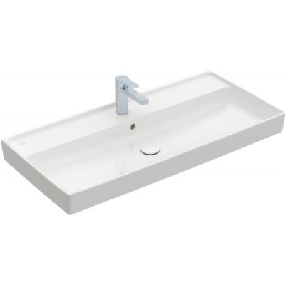 Villeroy&Boch Collaro umywalka meblowa szlifowana 100x47 cm z przelewem biała weiss alpin 4A331G01