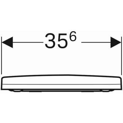 Geberit Acanto deska wolnoopadająca slim do WC biały 500.605.01.2