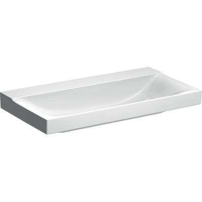Geberit Xeno 2 umywalka meblowa bez otworu na baterię bez przelewu 90x48 cm ceramika biały 500.532.01.1