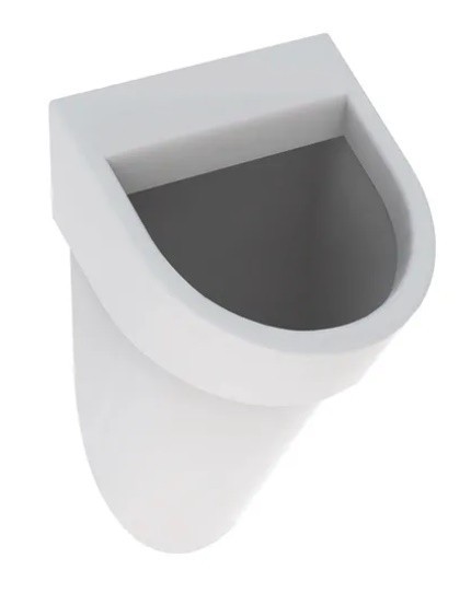 Geberit Flow pisuar dopływ z tyłu, odpływ do tyłu 36x33 cm ceramika biały 235900000