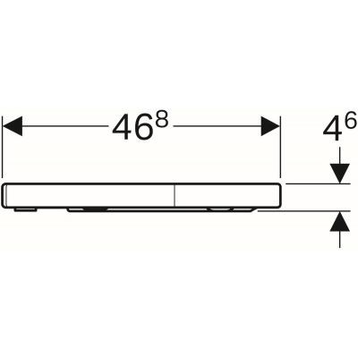 Geberit iCon deska sedesowa zwykła 35,5x46,8 cm duroplast biały 574120000