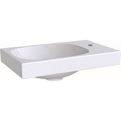 Geberit Acanto umywalka meblowa z otworem na baterię bez przelewu 40x25 cm ceramika biały 500.635.01.2
