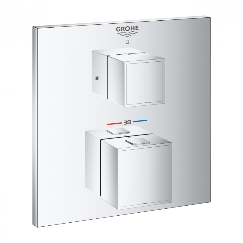 Grohe Eurocube podtynkowa bateria termostatyczna 1-drożna 24153000