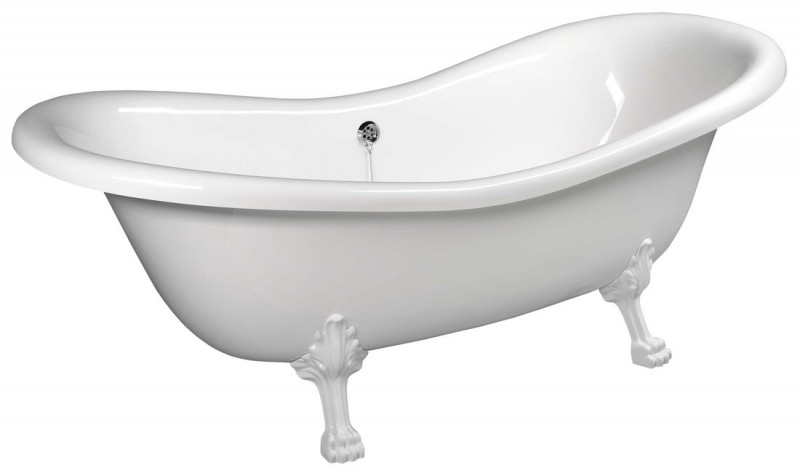 Polysan Charleston wanna wolnostojąca 188x80cm biały nogi białe 38112