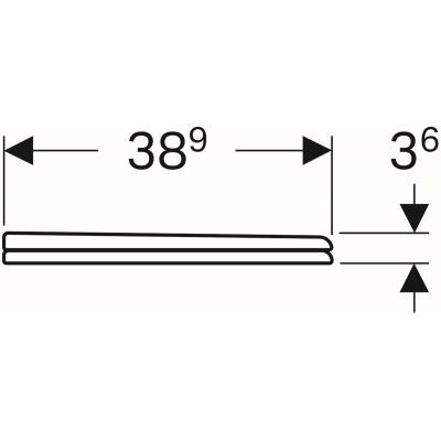 Geberit Bambini deska sedesowa zwykła dla dzieci biały 573334000