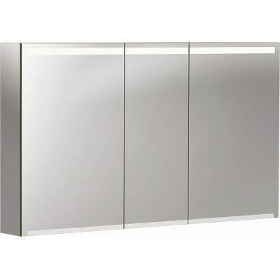 Geberit Option szafka wisząca z lustrem i z oświetleniem troje drzwi 90x15 cm 500.207.00.1
