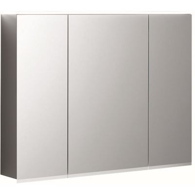 Geberit Option Plus szafka wisząca z lustrem i z oświetleniem troje drzwi 90x17,2 cm 500.594.00.1