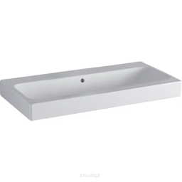 Geberit iCon umywalka meblowa bez otworu na baterię z przelewem 90x48,5 cm ceramika biały 124093000