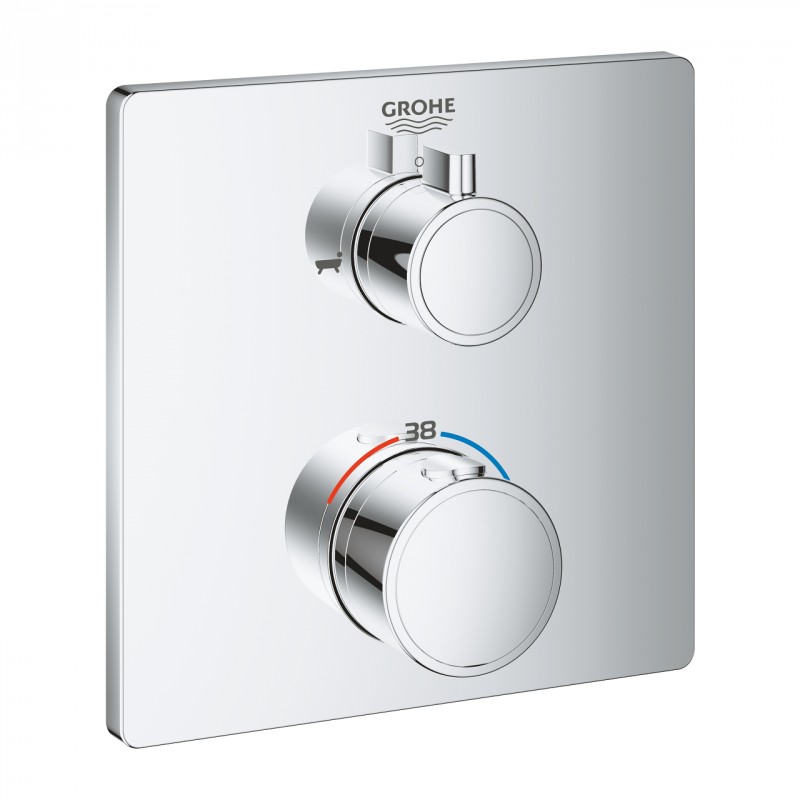 Grohe Grohtherm podtynkowa bateria termostatyczna 2-drożna chrom 24080000