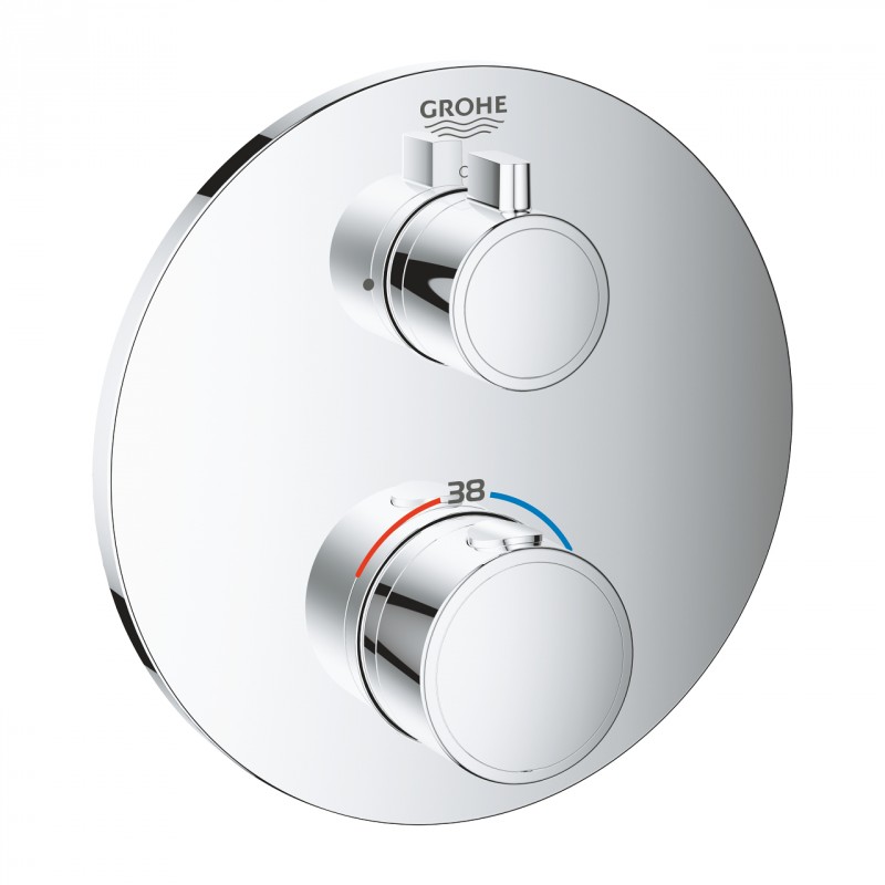 Grohe Grohtherm podtynkowa bateria termostatyczna 1-drożna chrom 24075000