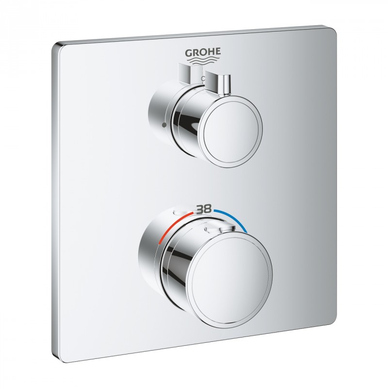 Grohe Grohtherm podtynkowa bateria termostatyczna 1-drożna chrom 24078000
