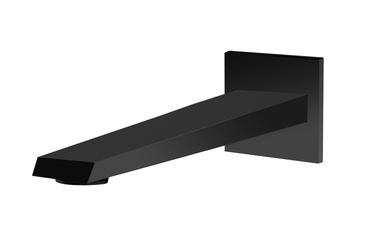 Vedo Sette wylewka wannowa 18 cm czarny matowy VBS7033CZ