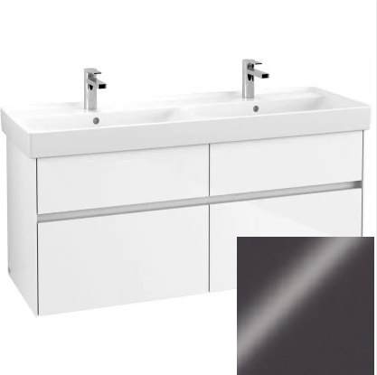 Villeroy&Boch Collaro szafka pod umywalkę wisząca 115x54x44 cm Glossy Grey C01200FP