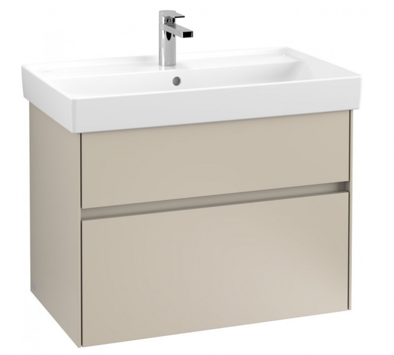 Villeroy&Boch Collaro szafka pod umywalkę wisząca 75x54x44 cm Soft Grey C01000VK