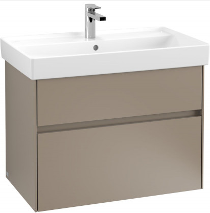 Villeroy&Boch Collaro szafka pod umywalkę wisząca 75x54x44 cm Truffle Grey C01000VG