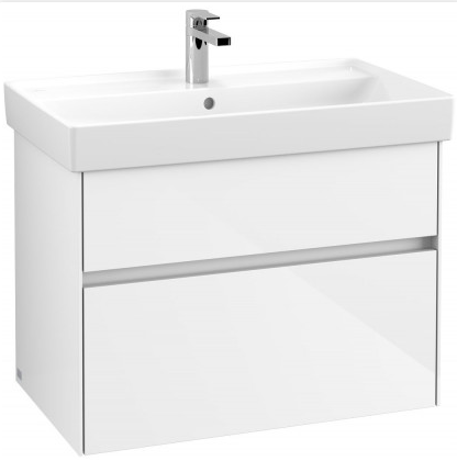 Villeroy&Boch Collaro szafka pod umywalkę wisząca 75x54x44 cm Glossy White C01000DH