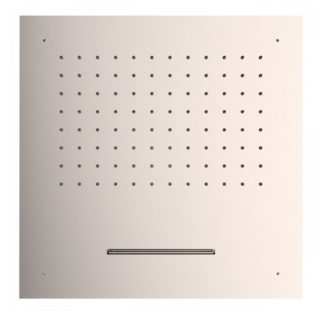 Tres Loft deszczownica 50x50 cm z kaskadą stal nierdzewna 299.955.01.AC