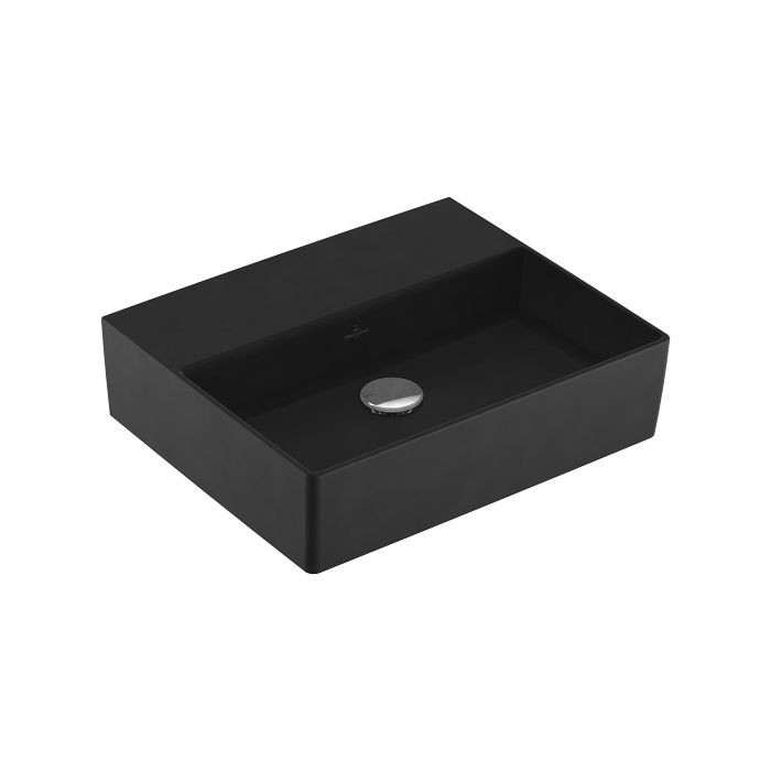 Villeroy&Boch Memento 2.0 umywalka 50 cm 50x42 Ebony CeramicPlus szary 4A2253S5