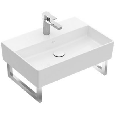 Villeroy&Boch Memento 2.0 umywalka bez przelewu 50 cm 50x42 biała weiss alpin ceramicplus biały 4A2251R1