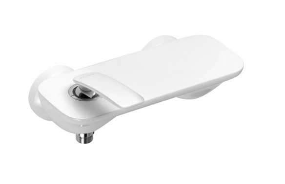 Kludi Balance jednochwytowa bateria wannowa ścienna biały / chrom 527109175