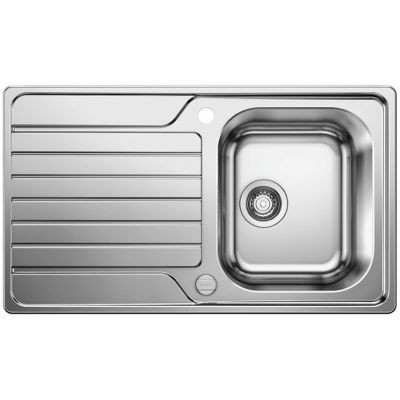 Blanco Dinas 45 S zlewozmywak 1 komora z ociekaczem stal szlachetna szczotkowana 523378