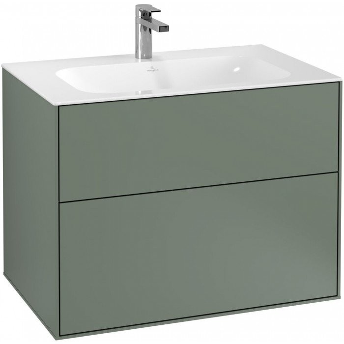 Villeroy&Boch Finion szafka pod umywalkę 80 cm Olive matt Lacquer F01000GM