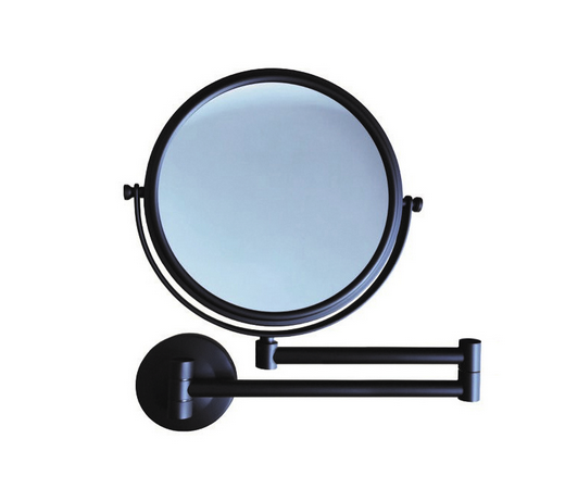 Stella lusterko kosmetyczne powiększające 3X ruchome czarny mat 2201130-B