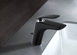 Kludi Balance jednouchwytowa bateria umywalkowa z korkiem czarny mat / chrom 520238775