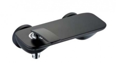 Kludi Balance jednochwytowa bateria wannowa ścienna czarny mat / chrom 527108775