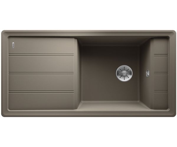 Blanco Faron XL 6 S zlewozmywak 1 komora wpuszczana w blat z ociekaczem bez korka kolor tartufo 524810