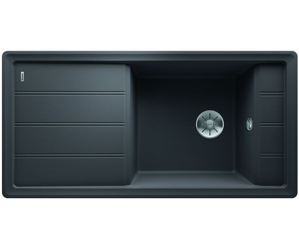 Blanco Faron XL 6 S zlewozmywak 1 komora wpuszczana w blat z ociekaczem bez korka kolor szarość skały 524804