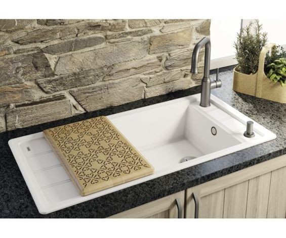 Blanco Faron XL 6 S zlewozmywak 1 komora wpuszczana w blat z ociekaczem bez korka kolor kawowy 524812