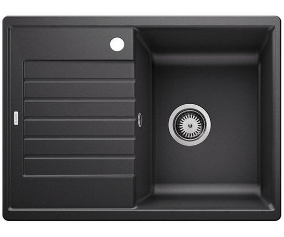 Blanco Zia 45 S Compact Silgranit PuraDur II zlewozmywak granitowy 1 komora z ociekaczem bez korka automatycznego kolor antracyt 524721