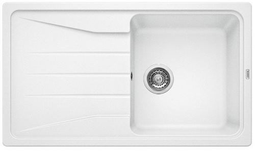 Blanco Sona 5 S zlewozmywak 1 komora wpuszczana w blat z ociekaczem granit kolor biały 519674