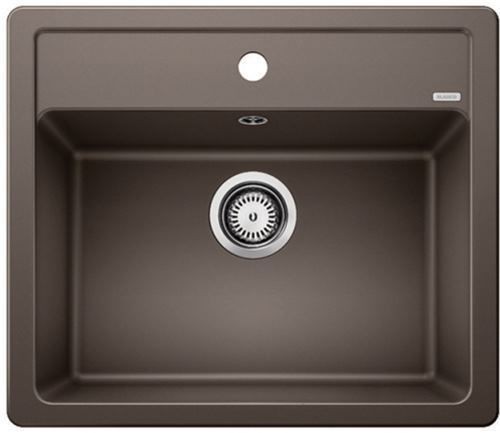 Blanco Legra 6 Silgranit PuraDur II zlewozmywak granitowy 1 komora kolor kawowy 523337