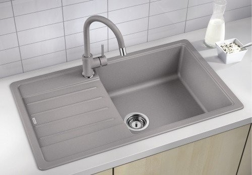 Blanco Legra XL 6 S Silgranit PuraDur II zlewozmywak granitowy 1 komora z ociekaczem kolor antracyt 523326