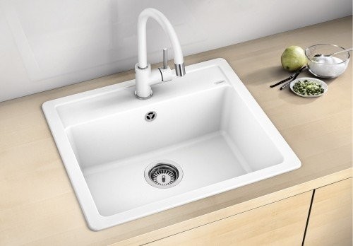 Blanco Legra 6 Silgranit PuraDur II zlewozmywak granitowy 1 komora kolor kawowy 523337