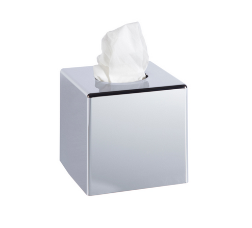 Stella pojemnik na chusteczki higieniczne kostka chrom 23004