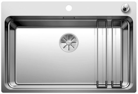 Blanco Etagon 700-IF zlewozmywak komora wpuszczana bez korka InFino stal szlachetna gładka 524272