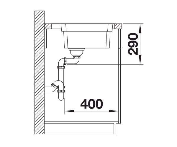 Blanco Etagon 700-IF zlewozmywak komora wpuszczana bez korka InFino stal szlachetna gładka 524272
