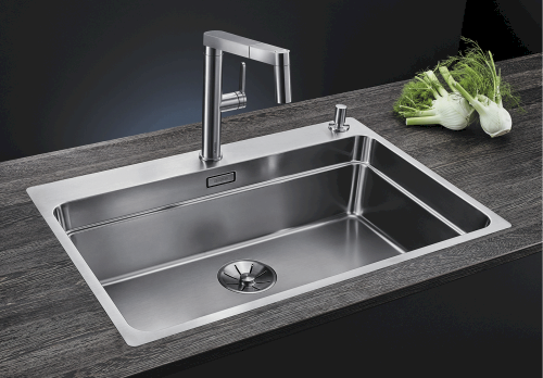 Blanco Etagon 700-IF zlewozmywak komora wpuszczana bez korka InFino stal szlachetna gładka 524272