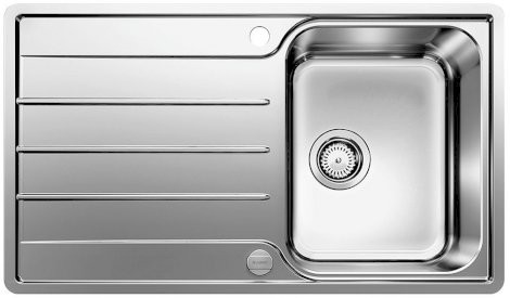 Blanco Lemis 45 S-IF zlewozmywak 1 komora z ociekaczem wpuszczana w blat lub na równi z blatem stal szlachetna 523031
