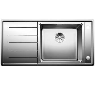 Blanco Adano XL 6 S-IF zlewozmywak 1 komora z ociekaczem prawa wpuszczana w blat lub na równi z blatem stal szlachetna 522999