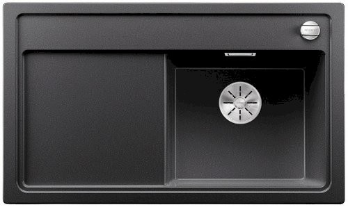 Blanco Zenar 45 S zlewozmywak 1 komora prawa wpuszczana w blat z ociekaczem z korkiem automatycznym kolor antracyt 523781