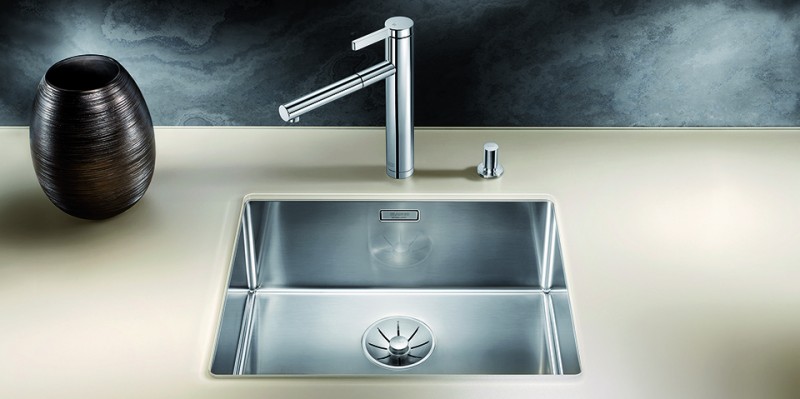 Blanco Claron 500-U zlewozmywak komora podwieszana stal szlachetna gładka 523386