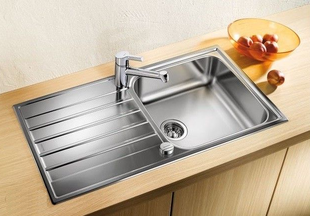 Blanco Livit XL 6 S zlewozmywak 1 komora z ociekaczem stal szlachetna szczotkowana 518519