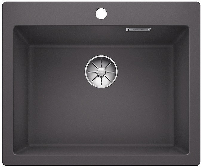 Blanco Pleon 6 zlewozmywak 1 komora wpuszczana w blat bez korka InFino granit szarość skały 521679